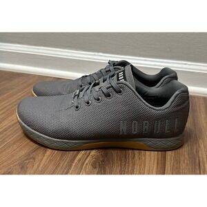 NOBULL Outwork Training Crossfit Shoes Dark Grey Gum Sole Men's Sz 11.5